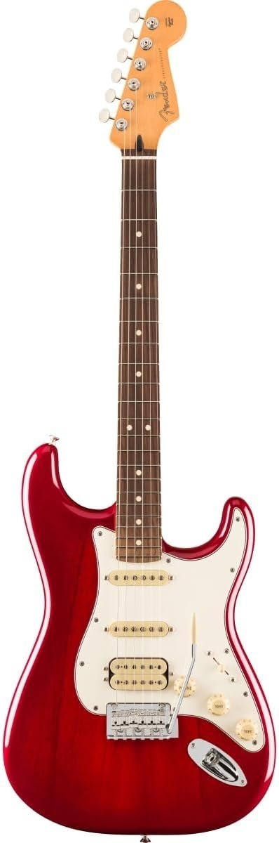 Fender Player II Stratocaster HSS Slab Rosewood Fingerboard Electric Guitar 0140540525 - Transparent Cherry Burst