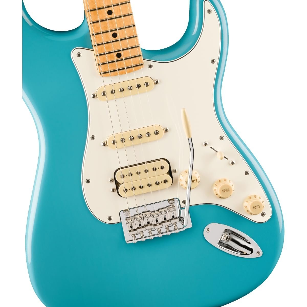 683ab9d208dd7bfb1a48889678cab02b8cdef4534f5685a93617f.jpg Fender Player II Stratocaster HSS Maple Fingerboard Electric Guitar 0140542518 - Aquatone Blue