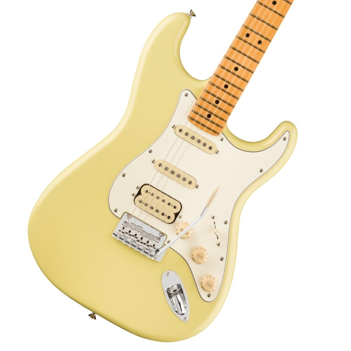 683ab9d735fa7ebe3eeb91173a2ecb8aa52b1c5f62e16504471b7.jpg Fender Player II Stratocaster HSS Maple Fingerboard Electric Guitar 0140542561 Hialeah Yellow