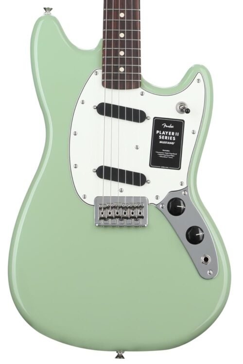 Fender Player II Mustang Electric Guitar 0140460565 - Birch Green