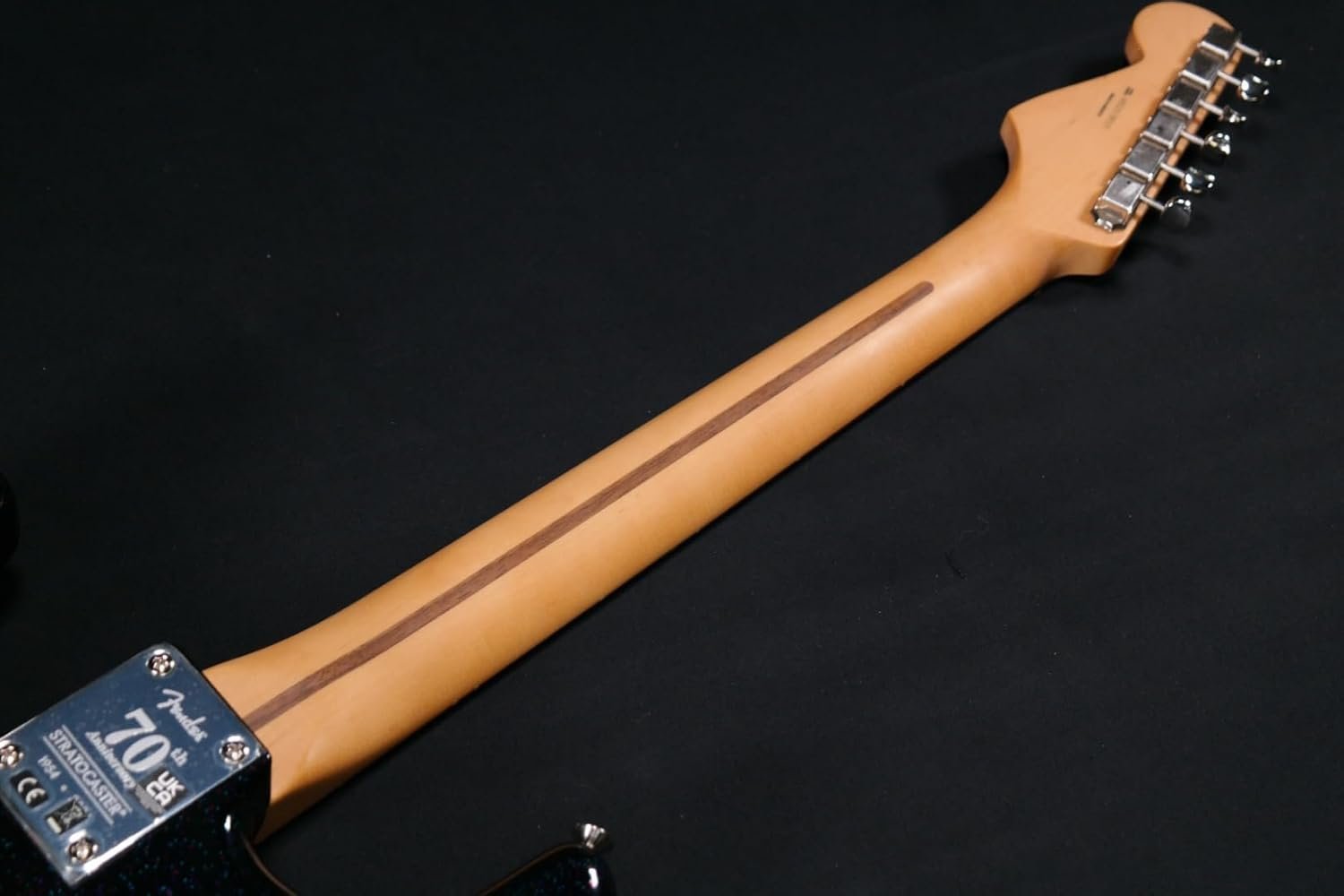 Fender 70th Anniversary Player Stratocaster SSS Rosewood Fingerboard Electric Guitar 0147040397 - Nebula Noir