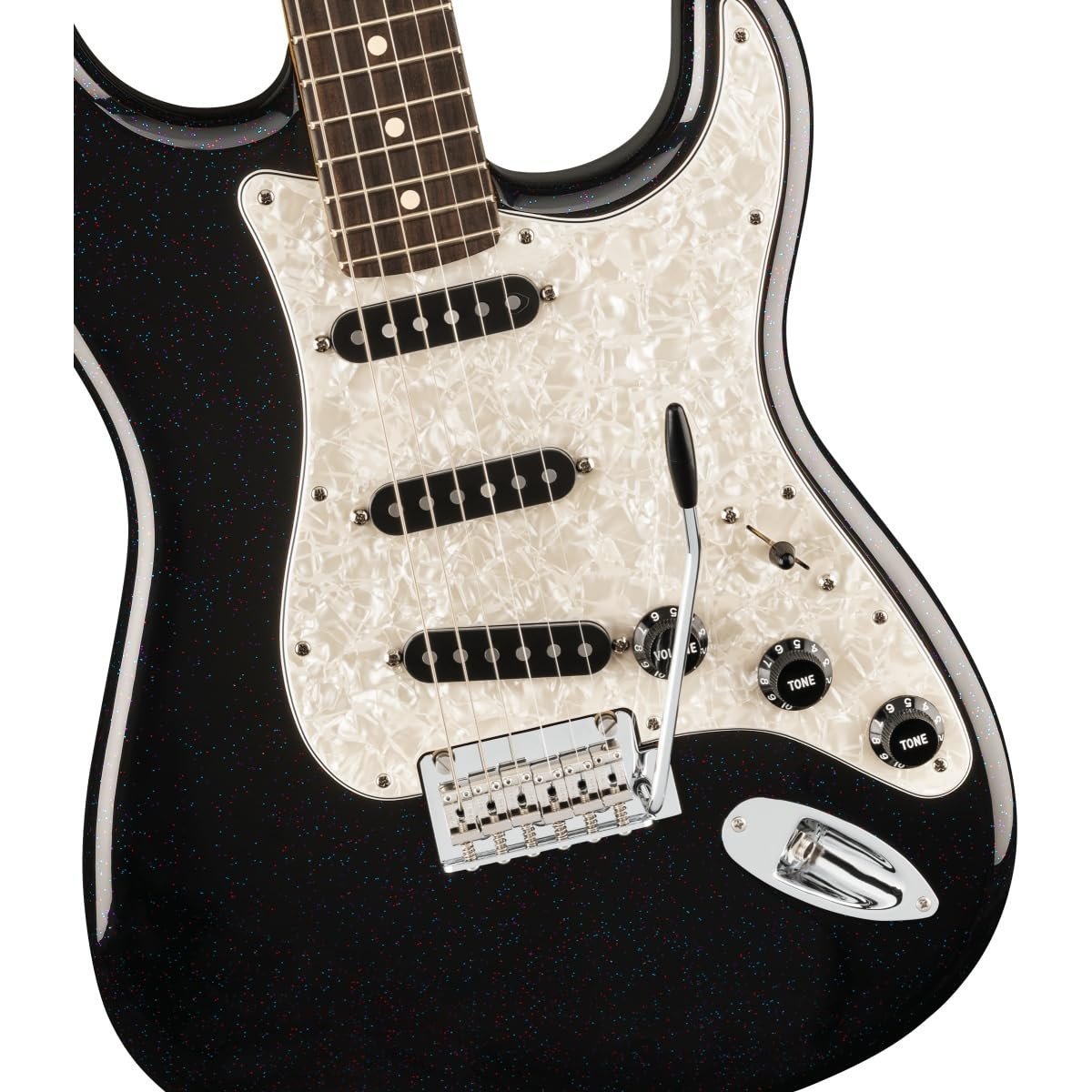 Fender 70th Anniversary Player Stratocaster SSS Rosewood Fingerboard Electric Guitar 0147040397 - Nebula Noir