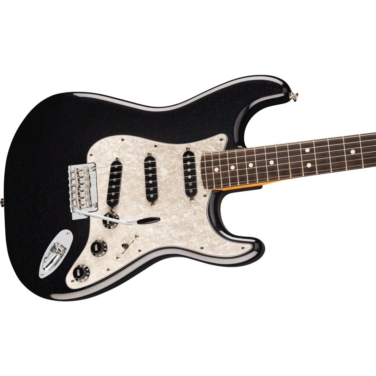 Fender 70th Anniversary Player Stratocaster SSS Rosewood Fingerboard Electric Guitar 0147040397 - Nebula Noir