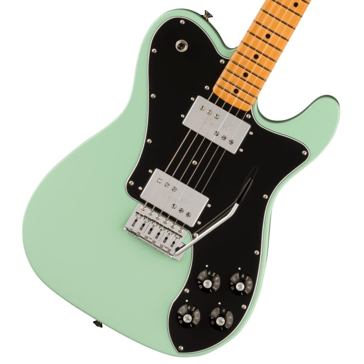 Fender 0149072357 (Vintera II '70s Telecaster Deluxe with Tremolo Maple Fingerboard Surf Green)