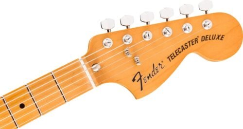 Fender Vintera '70s Telecaster Deluxe Maple Fingerboard Electric Guitar 0149812329 - Mocha