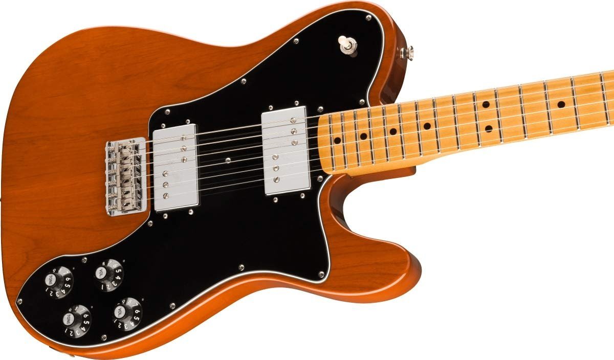 Fender Vintera '70s Telecaster Deluxe Maple Fingerboard Electric Guitar 0149812329 - Mocha