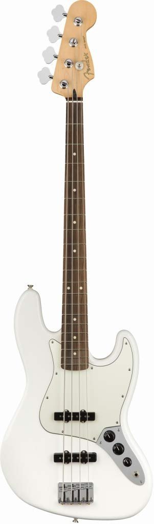 683ac1e25c6d1ea481eeed2f3d927ed61612af24ef07b3396b5d9-1.jpg Fender Player Jazz Bass Pau Ferro Fingerboard 4-String Bass Guitar 0149903515 - Polar White