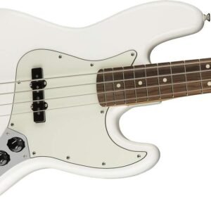 683ac1e558bc633abe105023d5c74232158233736aa14ef36fd8a-1.jpg Fender Player Jazz Bass Pau Ferro Fingerboard 4-String Bass Guitar 0149903515 - Polar White