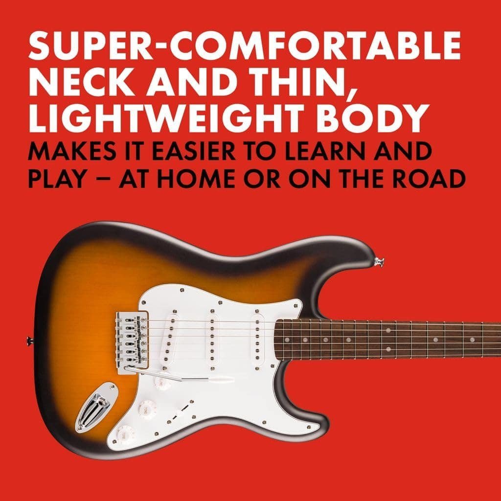 Fender Squier Debut Series Strat Lrl Wpg 2-Color Sunburst 379600503