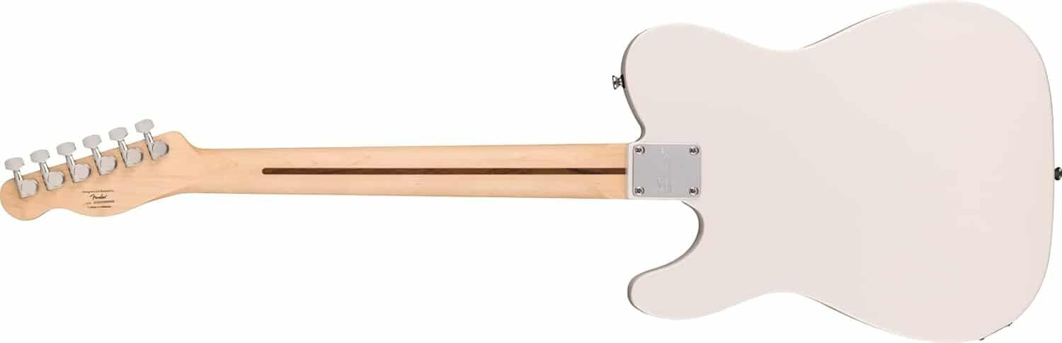 Fender 0373553580 Sonic EsquireH Maple Fingerboard Black Pickguard Arctic White