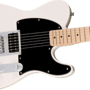 Fender 0373553580 Sonic EsquireH Maple Fingerboard Black Pickguard Arctic White