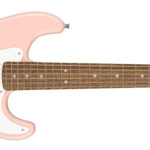 Fender Squier Mini Stratocaster Indian Laurel Fingerboard Electric Guitar 0370121556 - Shell Pink
