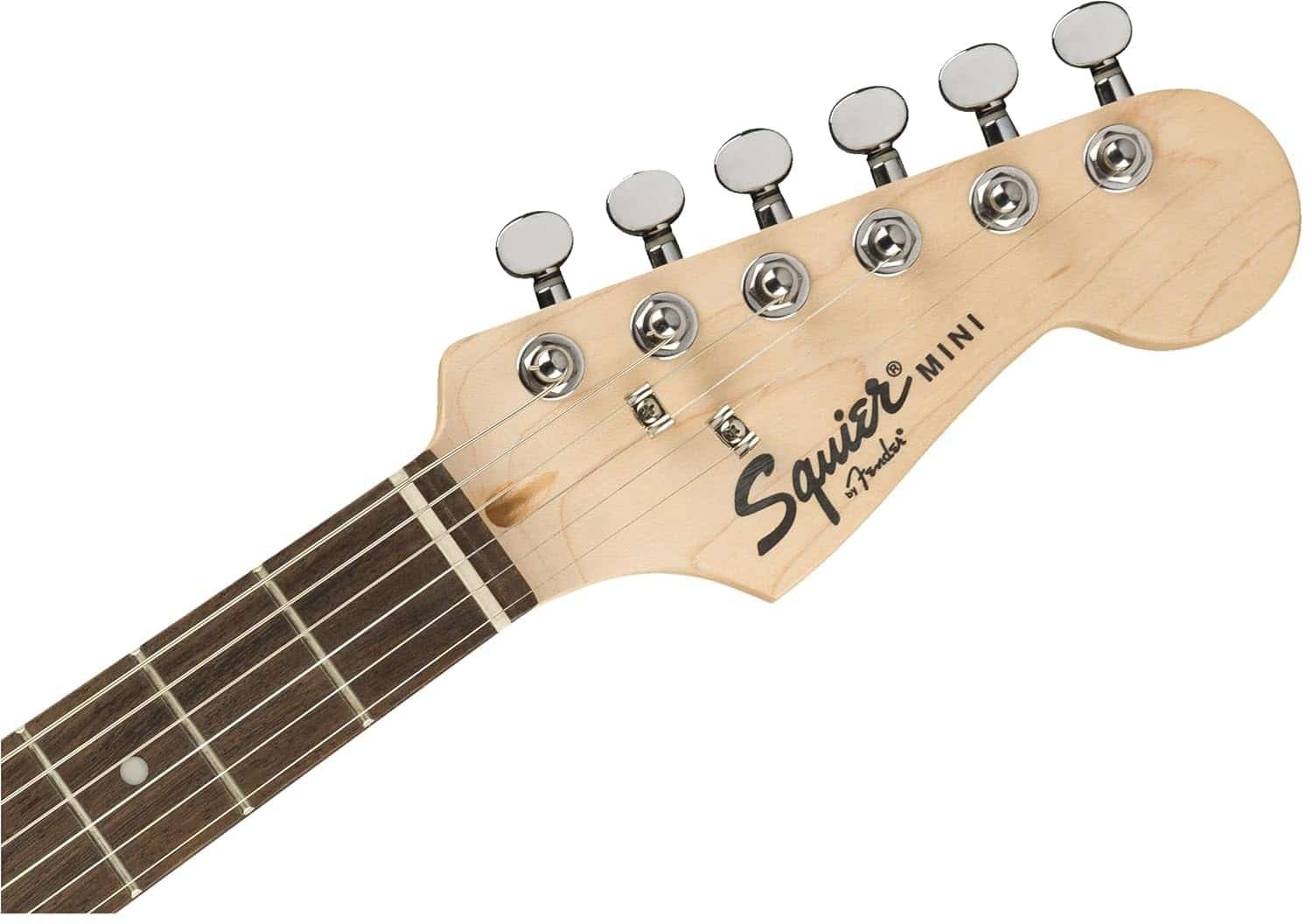 683ad7883af7b2c7bd349b06b3e49ce055982148e88601652561b-1.jpg Fender 0370121506 Mini Stratocaster Beginner Electric Guitar - Indian Laurel Fingerboard - Black