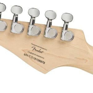 683ad789aea29f689c59d0d31035c342f49c1e9c2d5594d311d65.jpg Fender 0370121506 Mini Stratocaster Beginner Electric Guitar - Indian Laurel Fingerboard - Black
