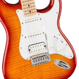 683ad80b836e683ee34f545e9e88b92d6891c17a126aed4d7a05c.jpg Fender Squier Affinity Stratocaster FMT HSS Maple Fingerboard 0378152547 Electric Guitar - Sienna Sunburst