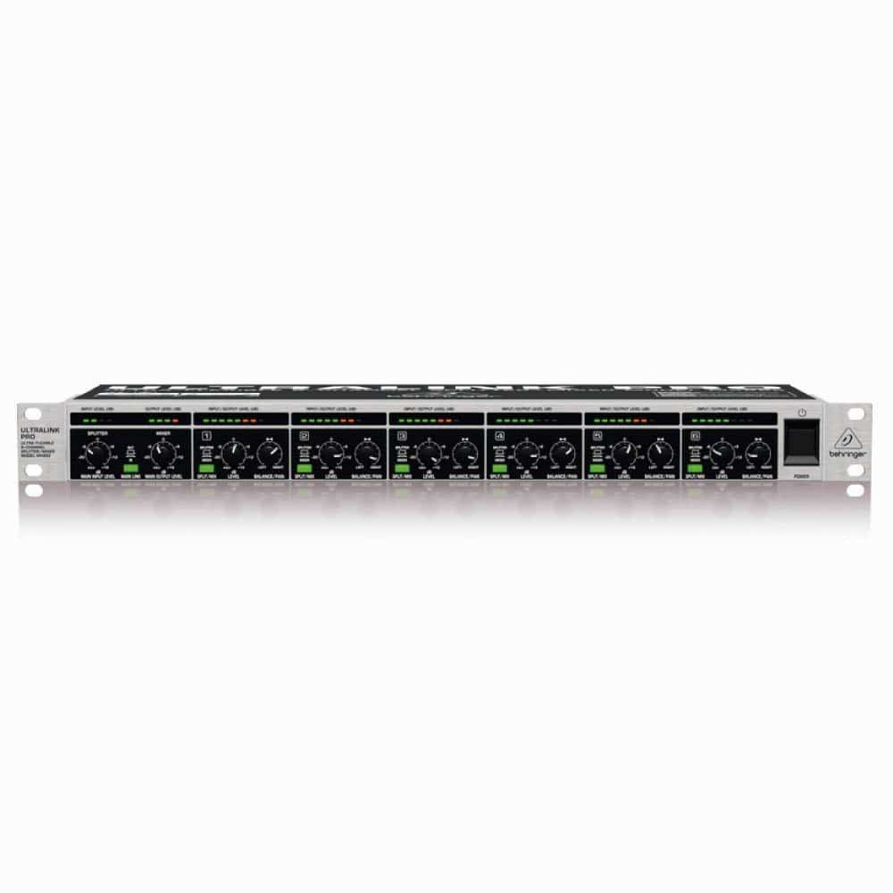 Behringer Ultralink Pro MX882 V2 Analog Audio Mixer With XLR Connection, Black