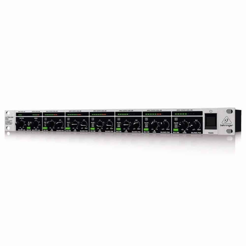 Behringer Ultralink Pro MX882 V2 Analog Audio Mixer With XLR Connection, Black