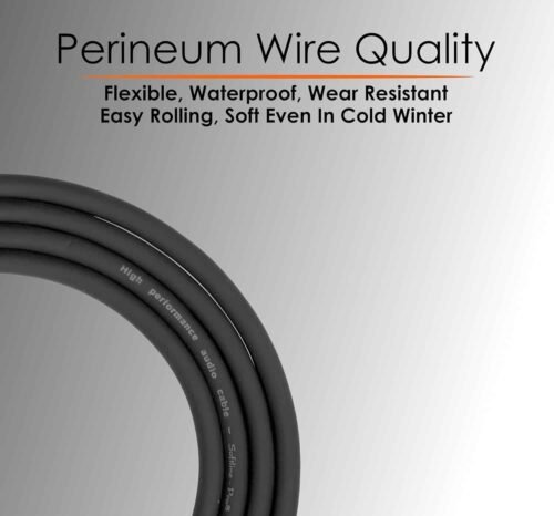 Softline Pro SPJJ300 6.35MM Mono Jack to 6.35MM Mono Jack 10 Ft/3 M Cable,Black
