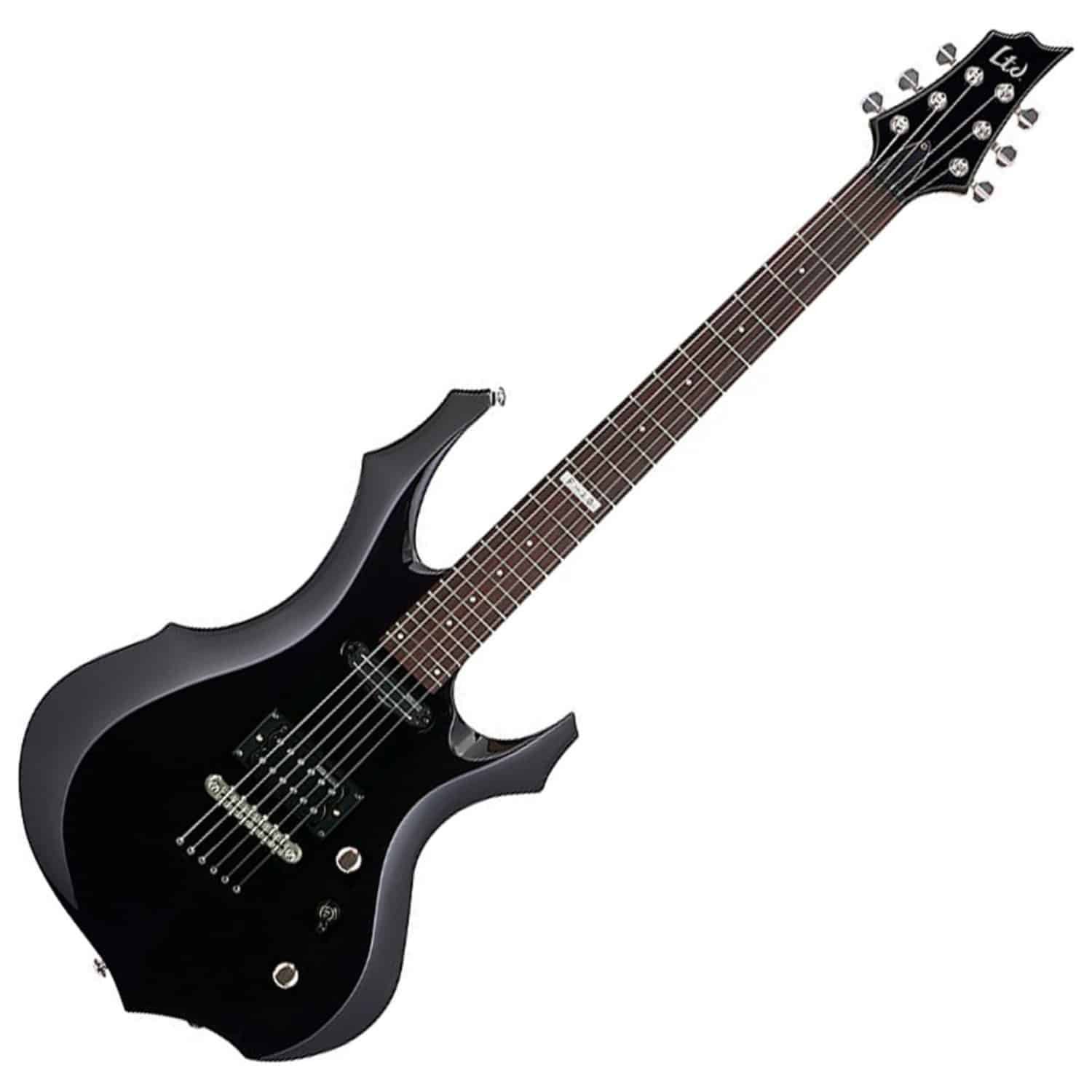 68469f19aa03fa5e1b89bf698fef5c09efbfd4ded884098ffc0c5-1.jpg ESP F-10 Electric Guitar - Black