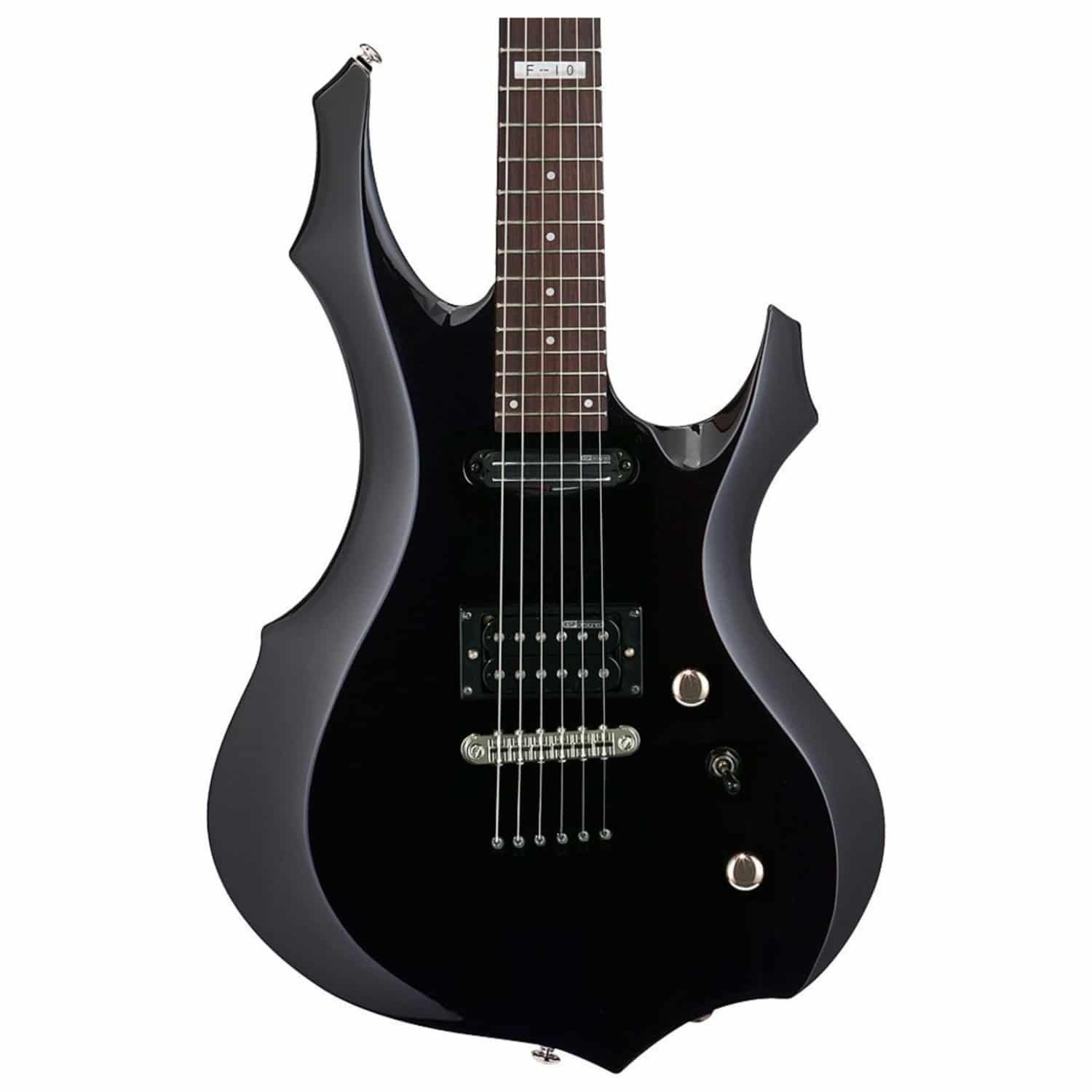 68469f1cc97e2a14a18b90aef25756600c23f3b6d5c96346f7968.jpg ESP F-10 Electric Guitar - Black
