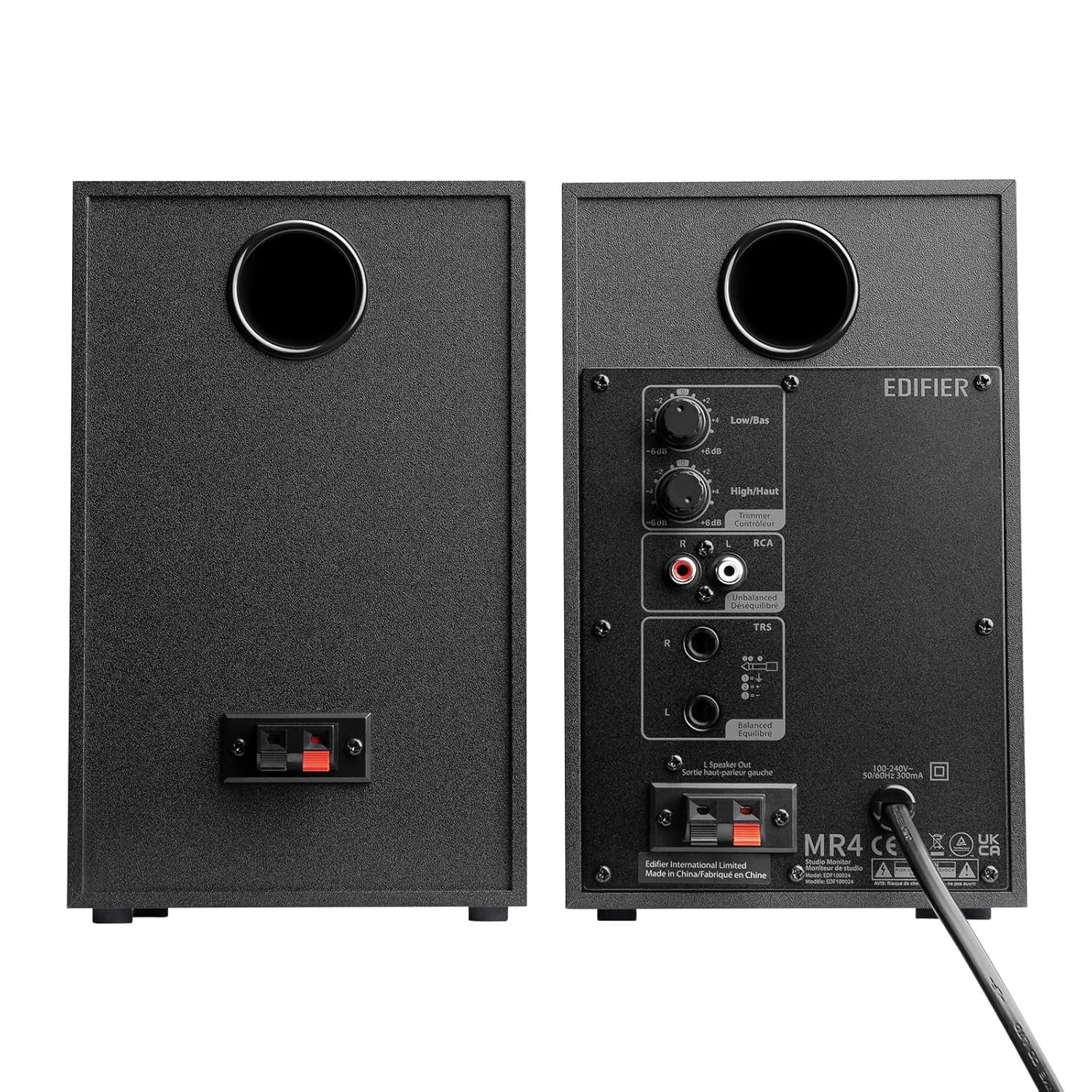 Edifier MR4 Powered Studio Monitor Speakers - Black