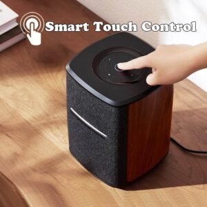 Edifier MS50A Tabletop Wi-Fi Bluetooth v5.0 Smart Speaker 40 Watts (Brown)
