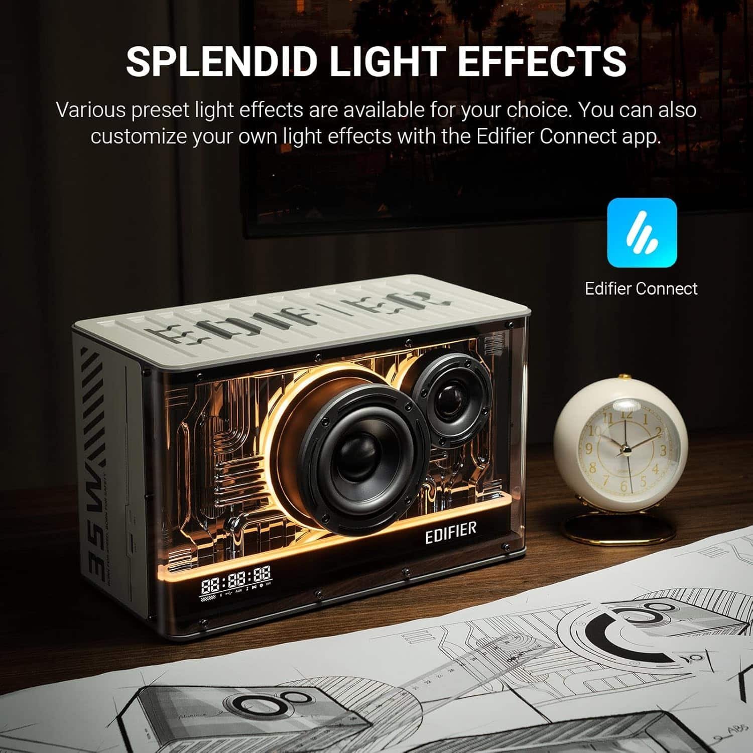 684e97dfd75c2d4a795d22571f65dbd641df155a841f081f4b3fd.jpg Edifier QD35 Bluetooth Speaker with 35W Charger & Hi-Res Audio (White)