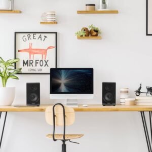 684e98164bf199b995ff8ac984d22a784dc399dc3f8bbeb334d6e.jpg Edifier R33BT Bluetooth Bookshelf Speakers 2.0 10 Watts (Black)