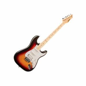 Ashton AG232 6sting Electric Guitars pack (amplifier not included) (Tobacco Sunburst)