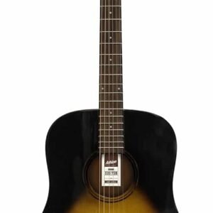 Ashton D20EQ TSB Electric Acoustic Guitar, Tobacco Sunburst
