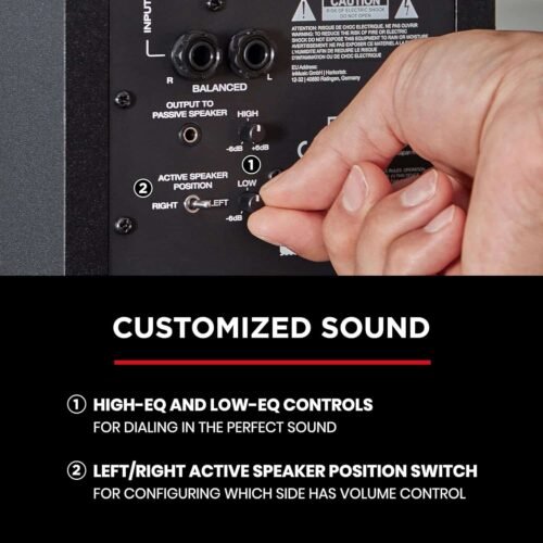 M-Audio BX4 120-Watt Multimedia Reference Studio Monitors M-Audio BX4 120-Watt Multimedia Reference Studio Monitors