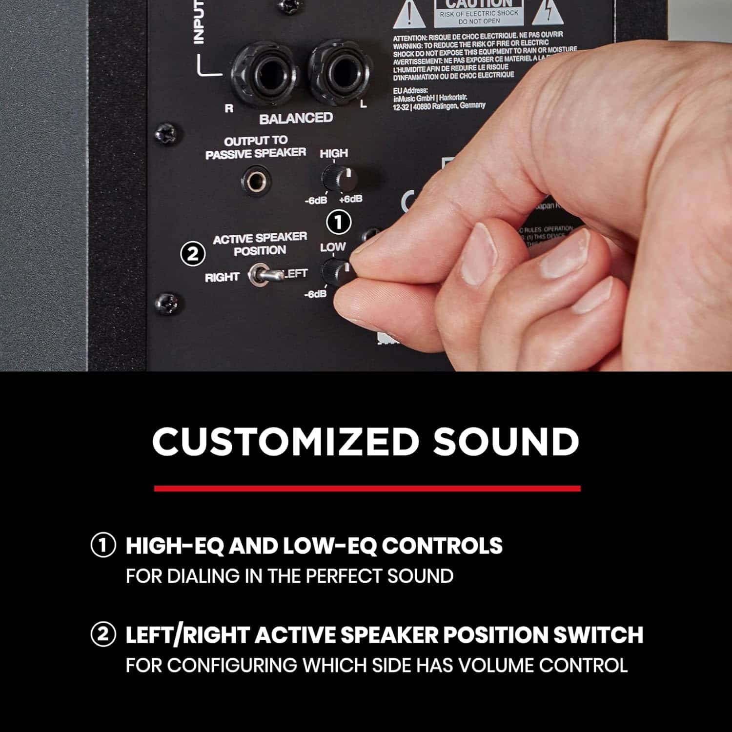 M-Audio BX4 120-Watt Multimedia Reference Studio Monitors