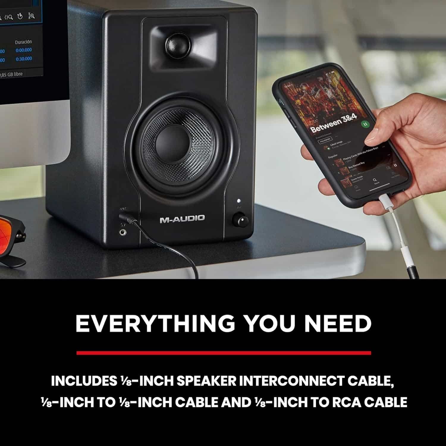 M-Audio BX4 120-Watt Multimedia Reference Studio Monitors