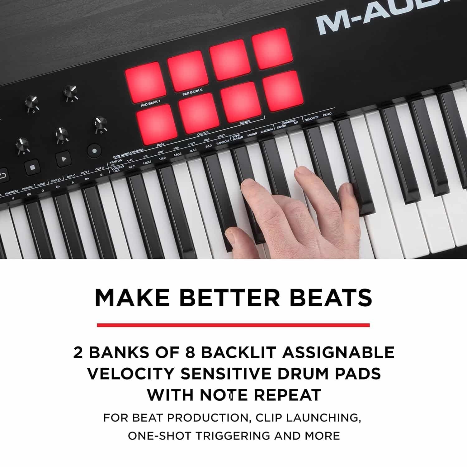 M-Audio Oxygen 61 MKV 61 Key USB Midi Keyboard Controller - Black