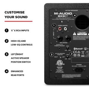 M-Audio BX3 3.5-inch Active Studio Monitor - Pair