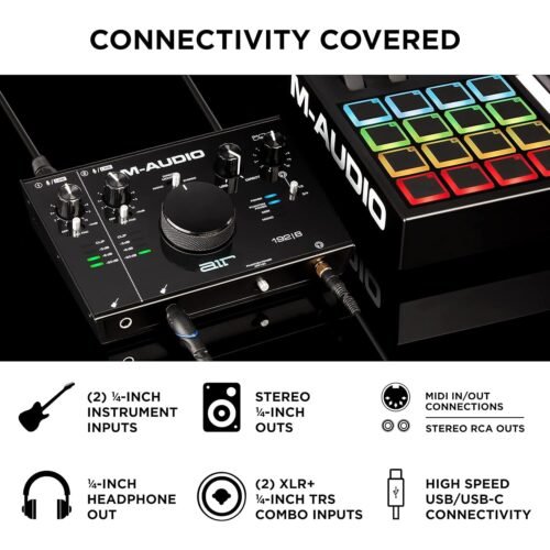 M-Audio Air 192|8 2-In/4-Out Audio MIDI Interface M-Audio Air 192|8 2-In/4-Out Audio MIDI Interface