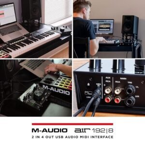 M-Audio Air 192|8 2-In/4-Out Audio MIDI Interface M-Audio Air 192|8 2-In/4-Out Audio MIDI Interface