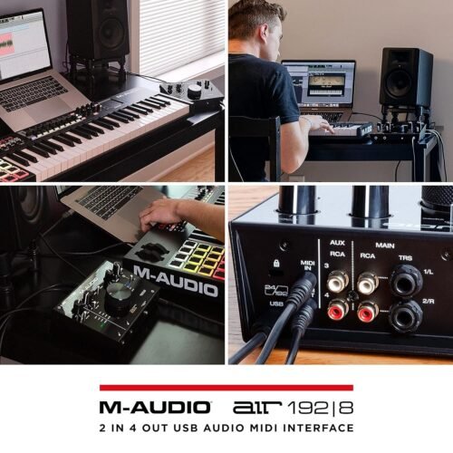 M-Audio Air 192|8 2-In/4-Out Audio MIDI Interface M-Audio Air 192|8 2-In/4-Out Audio MIDI Interface