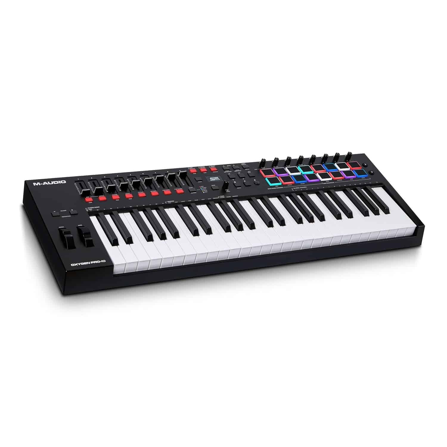 M-Audio Oxygen Pro 49 USB Powered MIDI Controller with Smart Controls and Auto-mapping