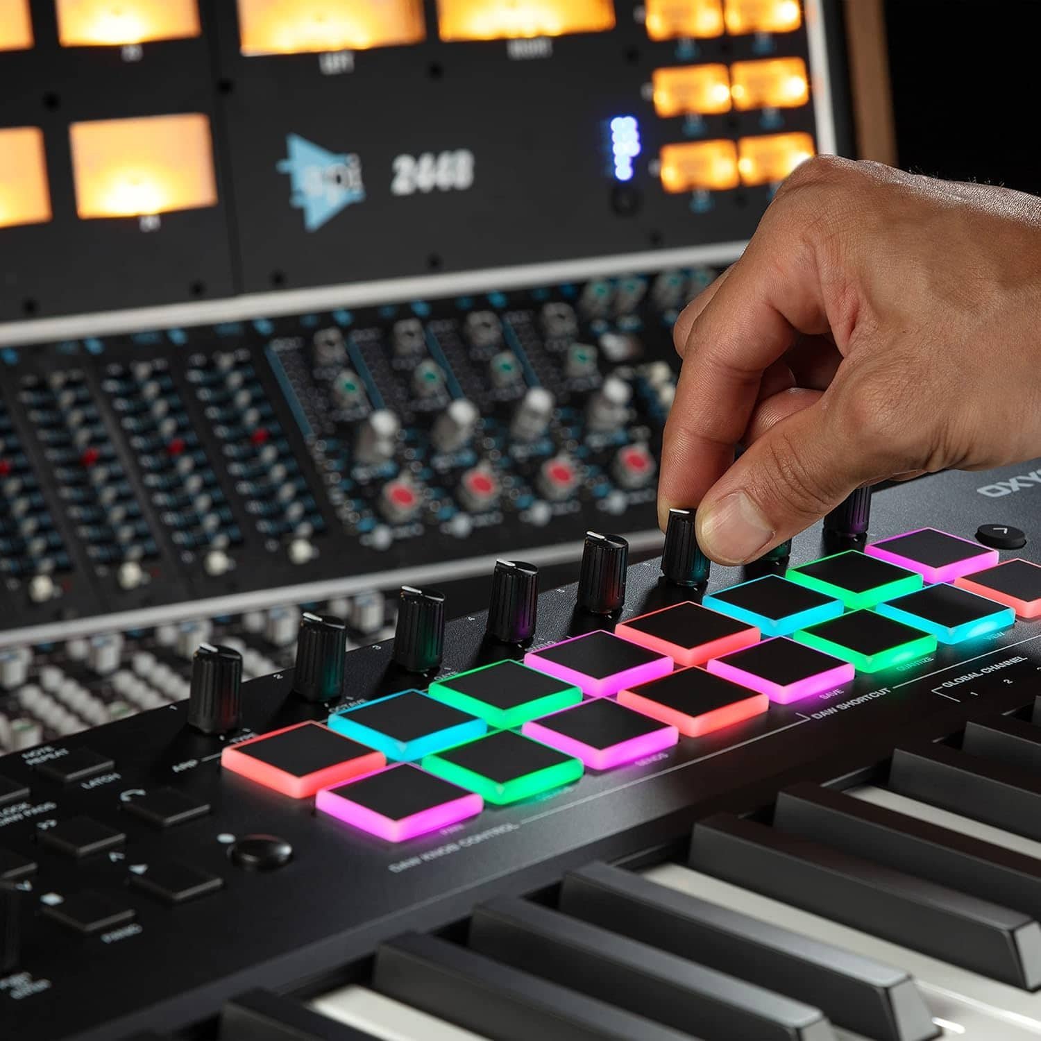M-Audio Oxygen Pro 49 USB Powered MIDI Controller with Smart Controls and Auto-mapping