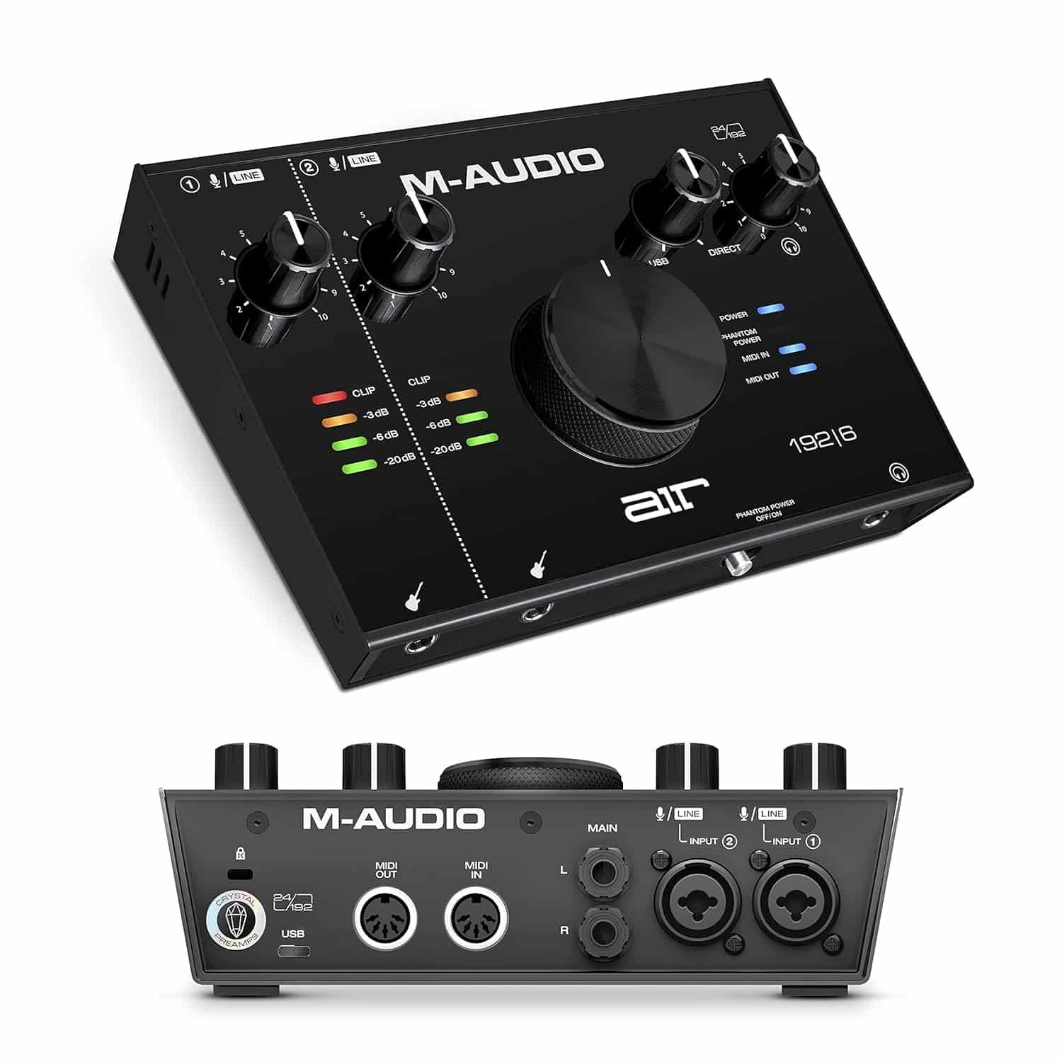 M-Audio Air 192|6 2-In/2-Out 24/192 USB Audio MIDI Interface
