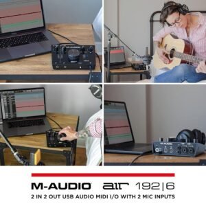 M-Audio Air 192|6 2-In/2-Out 24/192 USB Audio MIDI Interface
