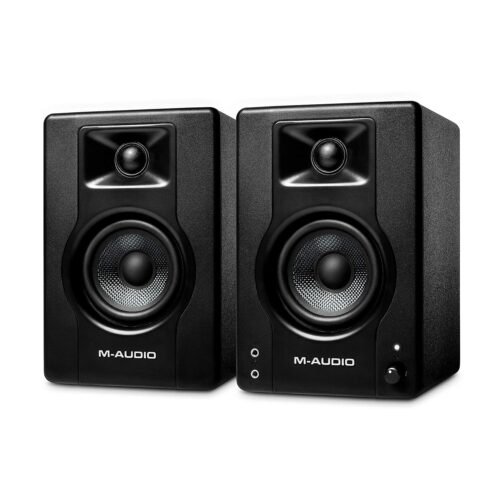 M-Audio BX3 BT 3.5" Black Kevlar 120-Watt Multimedia Bluetooth Reference Monitors (pair) M-Audio BX3 BT 3.5" Black Kevlar 120-Watt Multimedia Bluetooth Reference Monitors (pair)