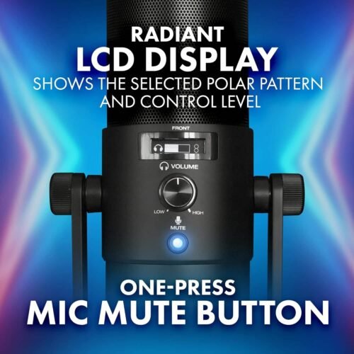 M-Audio Uber Mic Professional USB Microphone with Headphone Output