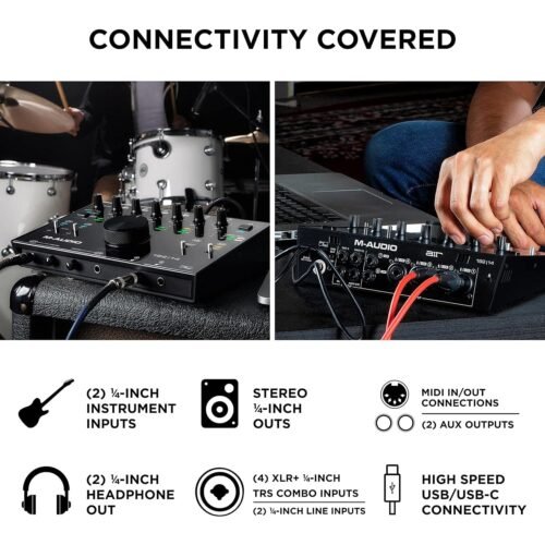 M-Audio Air 192 |14 8-In/4-Out 24/192 USB Audio Interface