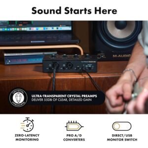 M-Audio M-Track Duo HD Audio Interface M-Audio M-Track Duo HD Audio Interface
