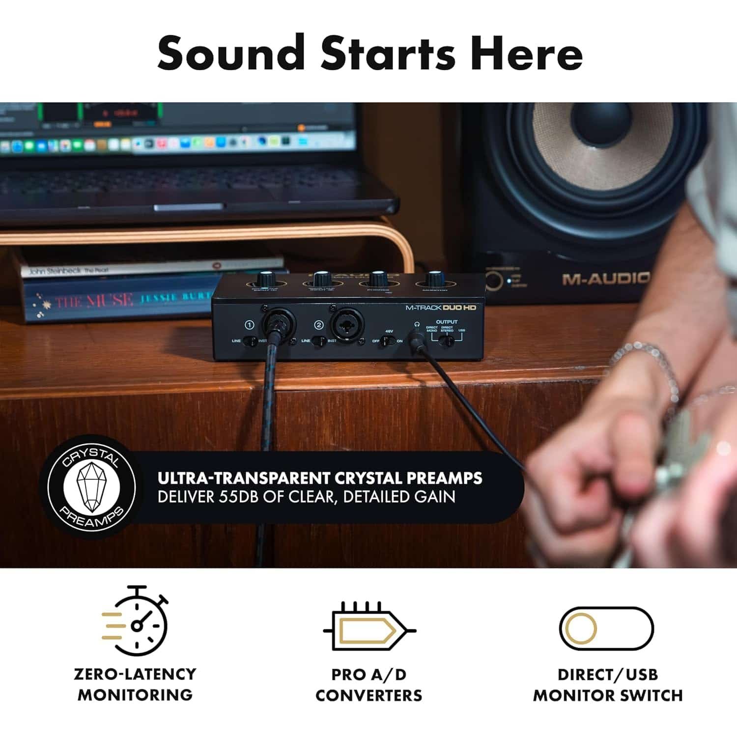 M-Audio M-Track Duo HD Audio Interface