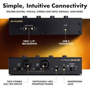 M-Audio M-Track Duo HD Audio Interface M-Audio M-Track Duo HD Audio Interface