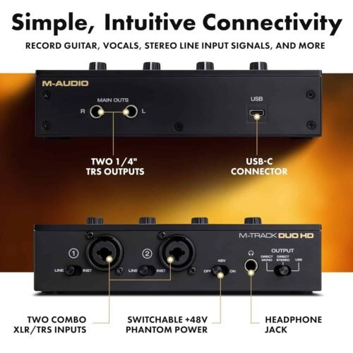 M-Audio M-Track Duo HD Audio Interface M-Audio M-Track Duo HD Audio Interface