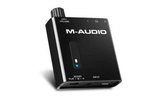 684ea95886294e713af939745d6adf952545ab27c85e9ee989281.jpg M-Audio Bass Traveler Headphone Amplifier